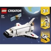 Image de Figurine La Navette Spatiale Creator Lego Blanc 14,1x4,6x19,1 cm A2301802