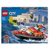 Image de LEGO City 60373 Le bateau de sauvetage des pompiers