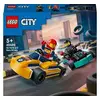Image de LEGO City 60400 Les karts et les pilotes de course
