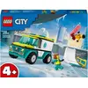 Image de LEGO City 60403 L'ambulance de secours et le snowboardeur