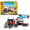 Image de Lego®creator 31146 - Le Camion Remorque Avec Helicoptere Pour Enfant