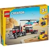 Image de Jeux de construction camion remorq + helico creator Lego Rouge 19,1x4,6x26,2 cm A2401868