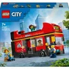 Image de Jeux de construction bus rouge a deux etages city Lego Rouge 22,2x7,6x26,2 cm A2403024
