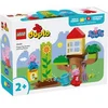 Image de Jeux de construction jardin +cabane Lego Peppa Pig Duplo Multicolore 19,1x9,1x26,2 cm A2403174