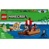 Image de LEGO Minecraft 21259 Le voyage du bateau pirate