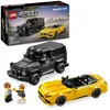 Image de LEGO Speed Champions de Mercedes-AMG G 63 et Mercedes-AMG SL 63 - Véhicules pour Enfants - 2 Sets à Construire avec 2 Minifigurines de Pilotes, Idée Cadeau pour Garçons et Filles dès 10 Ans 76924 en occasion ou reconditionné