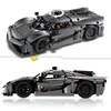 Image de Jeux de construction veh jesko technic koenigs Lego Gris 26,2x7,05x38,2 cm A2403191