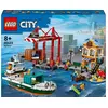 Image de LEGO City 60422 Le port et le navire marchand