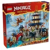 Image de LEGO Ninjago 71814 La ville au temple du tournoi