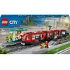 Image de LEGO City 60423 Le tramway et la station du centre-ville