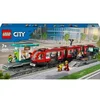 Image de Jeux de construction tramway + station centre city Lego Rouge 54x28,2x7,85 cm A2403630