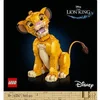 Image de Jeux de construction simba le roilion disney Lego Jaune 35,4x37,8x11,8 cm A2403603