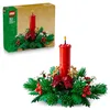 Image de LEGO Centre de Table de Noël - Jouet avec Bougie, Baies Rouges, Étoiles Dorées & Feuillage - Décoration de Table - Activité en Famille - Cadeau Festif pour Ado Fille ou Garçon dès 12 Ans 40743 en occasion ou reconditionné