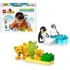 Image de Lego® Duplo 10442 - Familles D'animaux Sauvages : Pingouins Et Lions