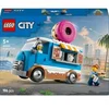 Image de Jeux de construction food truck de donuts city Lego Bleu 26,2x19,1x6,1 cm A2501867
