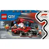 Image de LEGO City 60443 Arrêt au stand de F1 avec voiture Ferrari