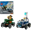 Image de Lego® City 60459 - Pack De Bolides De Course : Avion Contre Lit D'hopital