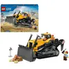 Image de Lego® City 60466 - Le Bulldozer Jaune Avec Chargeuse