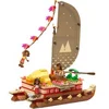 Image de Jeux de construction bateau d aventure vaiana Lego Marron 28,2x5,9x26,2 cm A2502094