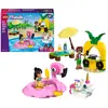 Image de Lego® Friends 42658 - Fete Dans La Piscine Avec Les Bouees Licorne Et Flamant Rose