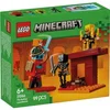 Image de Jeux de construction bataille lave du nether minecr Lego Rouge 14,1x12,2x4,6 cm A2501672