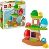 Image de LEGO DUPLO Arbre à empiler et à équilibrer avec 2 figurines de hiboux et 2 oeufs - Maison dans l'arbre - **Article de seconde main   Vérifié** - Coloré One-Size