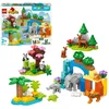 Image de Lego® Duplo 10446 - Familles D'animaux Sauvages 3-en-1