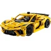 Image de Jeux de construction corvette stingray chevro Lego Jaune 26,2x7,05x38,2 cm A2502079