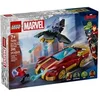 Image de LEGO Marvel 76310 La voiture d'Iron Man et Black Panther contre Hulk rouge