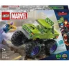 Image de Jeux de construction 4X4 Hulk Vs Thanos Marvel Lego Vert 19,1x6,1x26,2 cm A2502125