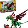 Image de Jeux de construction Lego Le dragon médiéval Rouge TU 31161