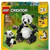 Image de LEGO Creator 31165 Animaux sauvages : la famille de pandas