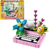 Image de Lego® Creator 31169 - La Machine A Ecrire Avec Des Fleurs