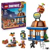 Image de LEGO Fortnite Le Restaurant Durrr Burger - Jeu Créatif avec Minifigurines de Terreur des Plages, Boss Burger & Gouash - Cadeau Collector sur Le Thème des Jeux Vidéo - Garçon ou Fille dès 10 Ans 77076 en occasion ou reconditionné