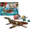 Image de Lego® Jurassic World 76974 Le Bateau En Mission Et Le Mosasaure En Briques