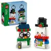 Image de Lego® Iconic 40812 - Les Bonshommes De Neige Decoratifs