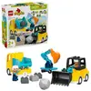 Image de Lego®duplo® Ma Ville 10475 - Les Vehicules De Chantier 3-en-1 Pour Enfant