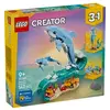 Image de LEGO Creator 3-en-1 31385 Animaux marins : les beaux dauphins