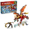 Image de LEGO Ninjago Le Robot Dragon Transformable de Braséra - Jouet Ninja 2-en-1 - Figurine avec Robot de l’Impératrice Béatrix & 6 Minifigurines - Cadeau d'anniversaire pour Garçon dès 9 Ans ou Fan 71868 en occasion ou reconditionné