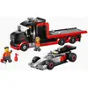 Image de Camion de F1® avec voiture de course de F1® Audi