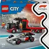 Image de Jeux de construction camion de f1® avec voiture de course de f1® audi city Lego Noir TU A2602073