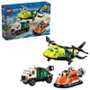 Image de Lego®city 60505 - Avion, Camion D'assistance Et Aeroglisseur Modulable Pour Enfant