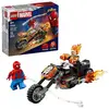 Image de Lego®marvel Super Heroes  76335 Spider-man Et Sa Moto Contre Ghost Rider Pour Enfant