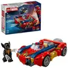 Image de Lego®marvel Super Heroes  76336 Spider-man Et Sa Voiture Contre Wolverine Veromise