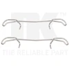 Image de Kit D'Accessoires, Plaquette De Frein À Disque Nk 7999123 Audi;Cadillac;Ford;Jaguar;Mazda;Peugeot;Saab;Seat;Skoda;Toyota;Volkswagen;Volvo