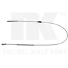 Image de Tirette À Câble, Frein De Stationnement Nk 903684 Opel;Vauxhall