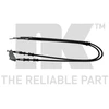 Image de Tirette À Câble, Frein De Stationnement Nk 903691 Opel;Vauxhall