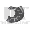 Image de Déflecteur, Disque De Frein Nk 234708 Seat;Volkswagen