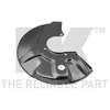 Image de Plaque De Recouvrement, Disque De Frein Nk 234715 Audi;Volkswagen