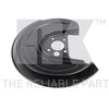 Image de Déflecteur, Disque De Frein Nk 234785 Audi;Seat;Skoda;Volkswagen